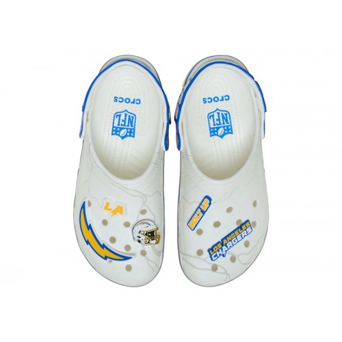 NFL x Crocs Classic Clog Los Angeles Chargers - мужская сетка размеров