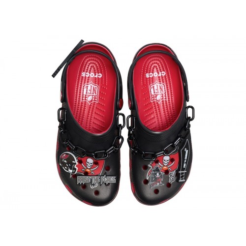 NFL x Crocs Classic Clog Tampa Bay Buccaneers - мужская сетка размеров