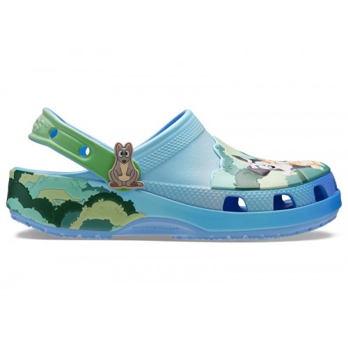 Crocs Classic Clog Bluey Friends Blue (Kids) - детская сетка размеров