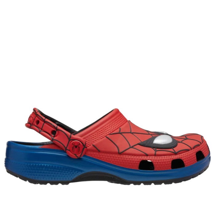 Spider-Man x Crocs Classic Clog Kids Multi Color - детская сетка размеров Spider-Man x Crocs Classic Clog Kids Multi Color - детская сетка размеров
