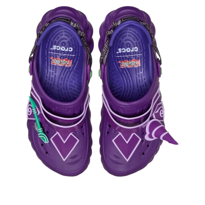 Crocs Classic Echo Clog Yu-Gi-Oh! Dark Magician Purple Multi-Color - мужская сетка размеров Crocs Classic Echo Clog Yu-Gi-Oh! Dark Magician Purple Multi-Color - мужская сетка размеров