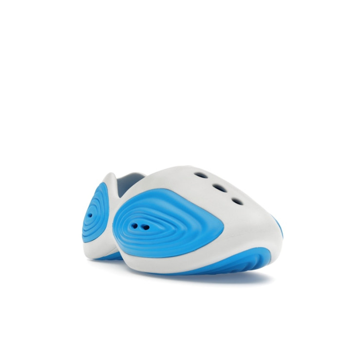 Crocs Ripple Clog White Blue - мужская сетка размеров Crocs Ripple Clog White Blue - мужская сетка размеров