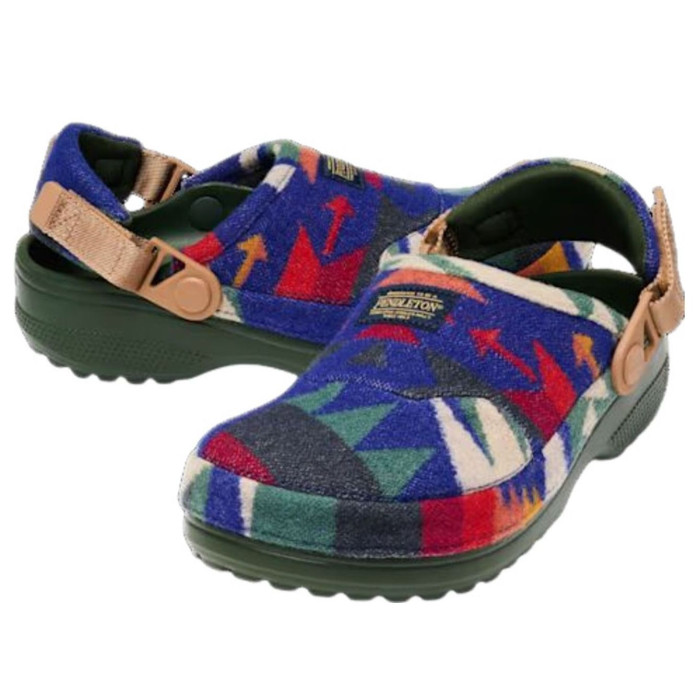 Crocs Crafted Clog Pendleton - мужская сетка размеров Crocs Crafted Clog Pendleton - мужская сетка размеров