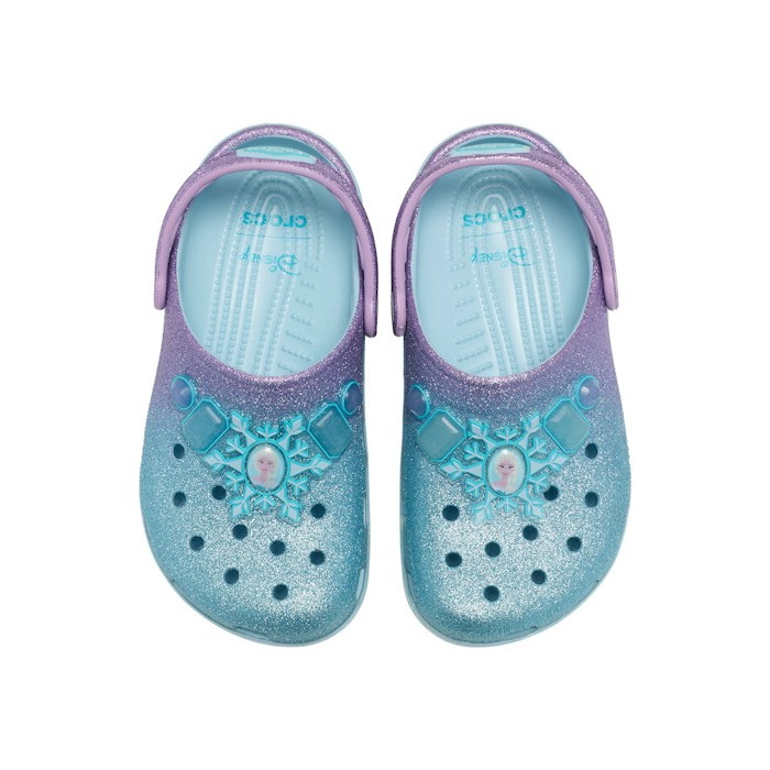 Disney Frozen Elsa x Crocs Classic Clog Multi-color - детская сетка размеров Disney Frozen Elsa x Crocs Classic Clog Multi-color - детская сетка размеров