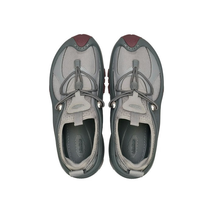 Crocs Trailbreak 2 Tech SE Cordura Smoke Smoke Heritage Red - мужская сетка размеров Crocs Trailbreak 2 Tech SE Cordura Smoke Smoke Heritage Red - мужская сетка размеров