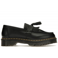 Dr. Martens Adrian Smooth Leather Tassel Loafer Black