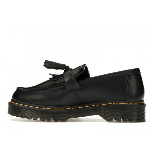 Dr. Martens Adrian Smooth Leather Tassel Loafer Black - мужская сетка размеров
