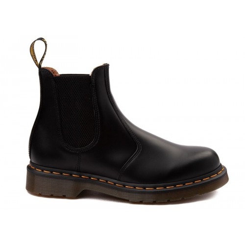 Dr. Martens 2976 Smooth Leather Chelsea Boot Black - мужская сетка размеров
