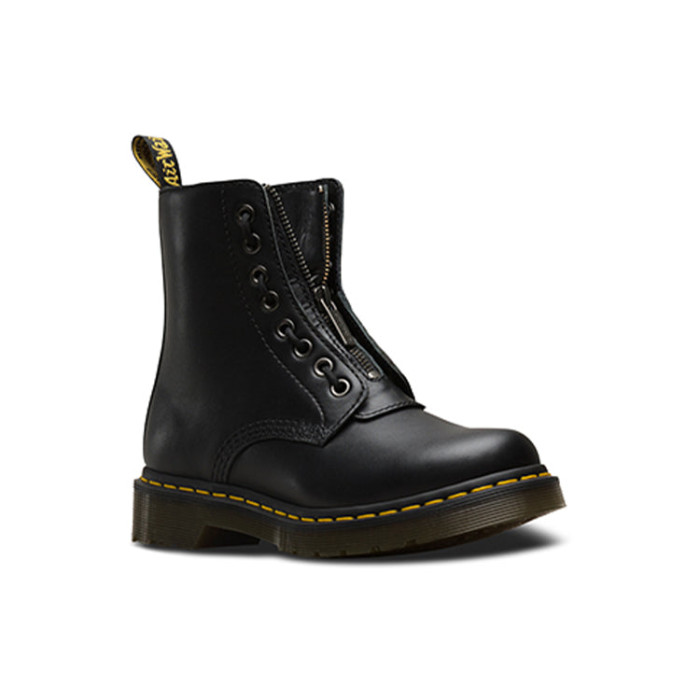 Dr. Martens 1460 Pascal Front Zip Black Nappa - мужская сетка размеров Dr. Martens 1460 Pascal Front Zip Black Nappa - мужская сетка размеров