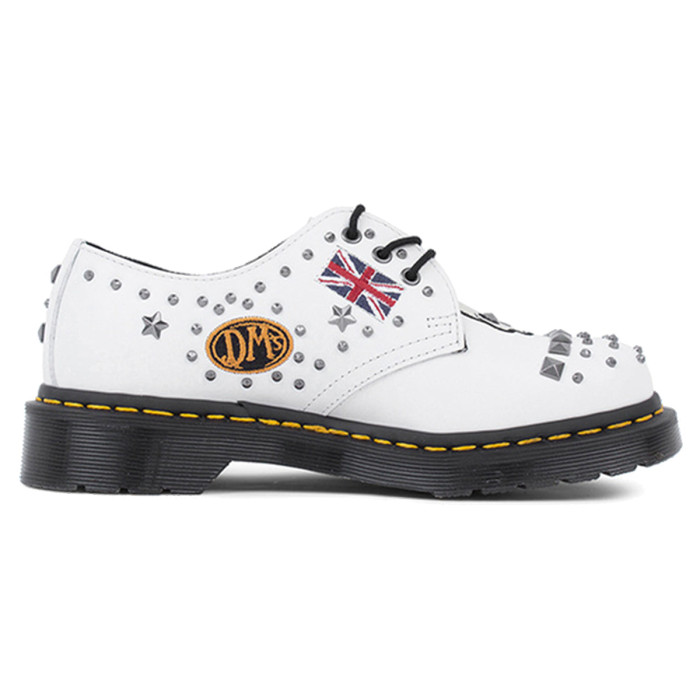 Dr. Martens 1461 Rock & Roll White - мужская сетка размеров Dr. Martens 1461 Rock & Roll White - мужская сетка размеров