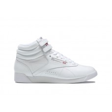 Женские Reebok Freestyle Hi Triple White (W)