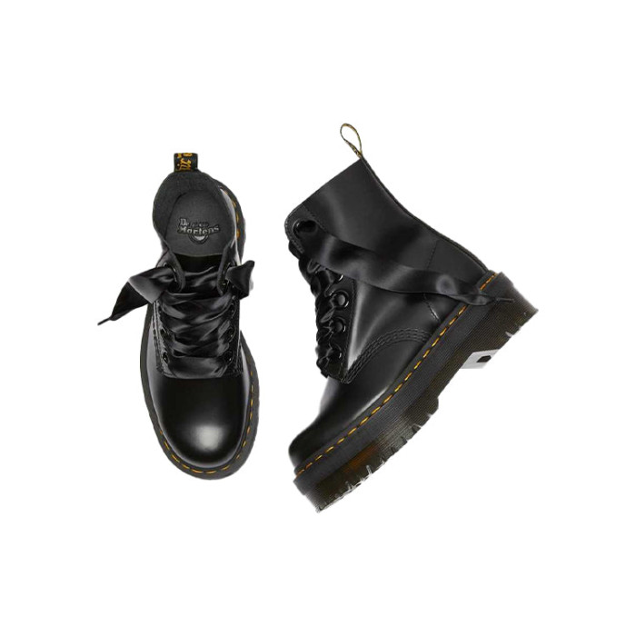 Dr. Martens Molly Wmns Leather Platform Boot Black - мужская сетка размеров Dr. Martens Molly Wmns Leather Platform Boot Black - мужская сетка размеров