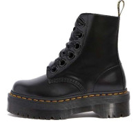 Dr. Martens Molly Platform Black Smooth