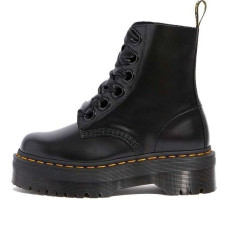Dr. Martens Molly Platform Black Smooth