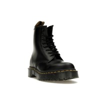 Dr Martens 1460 Bex Smooth Leather Boot Black Vintage Smooth