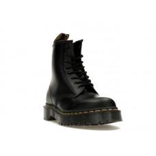 Dr Martens 1460 Bex Smooth Leather Boot Black Vintage Smooth
