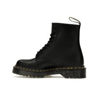 Dr Martens 1460 Bex Smooth Leather Boot Black Vintage Smooth