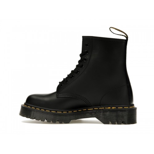 Dr Martens 1460 Bex Smooth Leather Platform Boot Black - мужская сетка размеров
