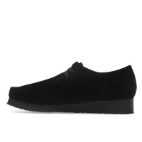 Clarks Originals Wallabee Boot Black Suede
