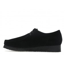 Clarks Originals Wallabee Boot Black Suede