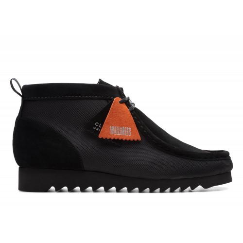 Clarks Originals Wallabee FTRE Black Combi - мужская сетка размеров