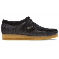 Clarks Originals Wallabee Black Raffia Txt
