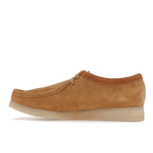 Clarks Originals Wallabee Suede Oakmoss - мужская сетка размеров