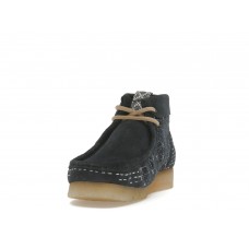 Clarks Originals Wallabee Boot Navy Shashiko