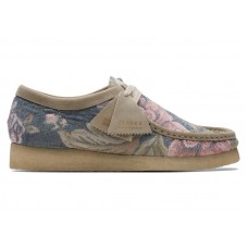 Clarks Originals Wallabee Grey Floral