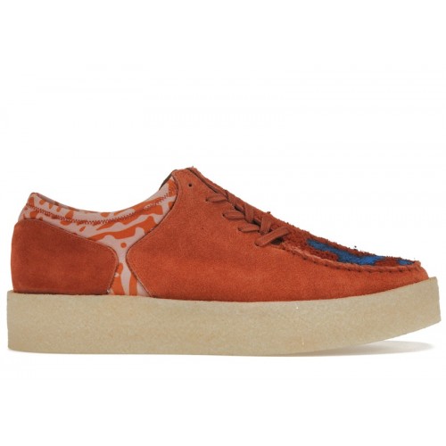 Clarks Originals Mud Moss Lugger Cupsole Salehe Bembury Orange - мужская сетка размеров