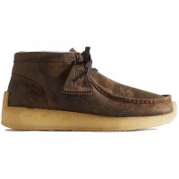 Clarks Originals Rossendale Boot Ronnie Fieg 8th Street Shearling Chocolate