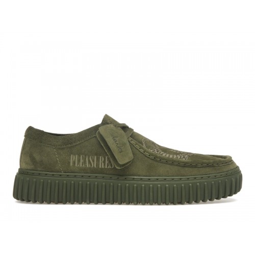 Clarks Originals Torhill Low Pleasures Green - мужская сетка размеров