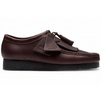 Clarks Originals Wallabee Purple Grape Leather
