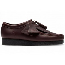 Clarks Originals Wallabee Purple Grape Leather
