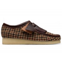 Clarks Originals Wallabee Harris Tweed Pack Brown