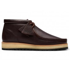 Clarks Originals Wallabee Scout Brown Scotch Grain