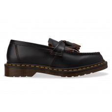 Dr. Martens Adrian Vintage Tassel Loafer Black Quilon