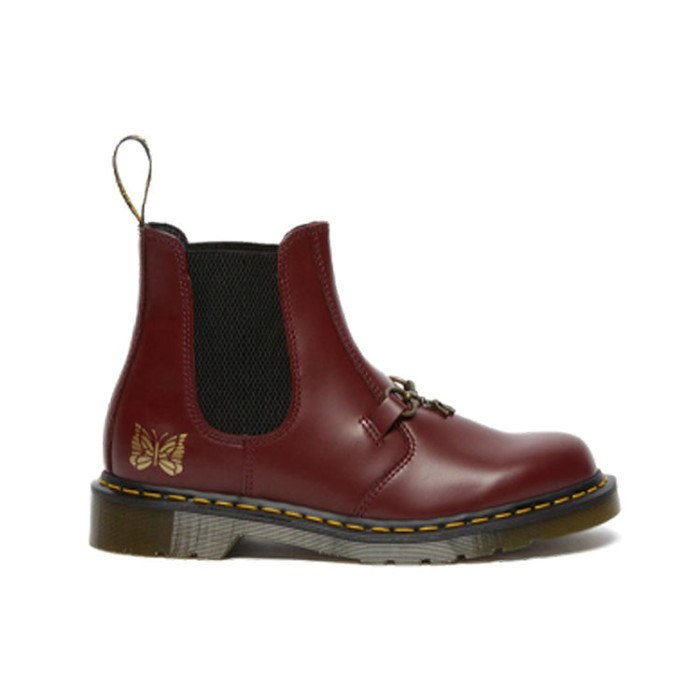 Needles x Dr. Martens 2976 Snaffle Chelsea Cherry Red - мужская сетка размеров Needles x Dr. Martens 2976 Snaffle Chelsea Cherry Red - мужская сетка размеров