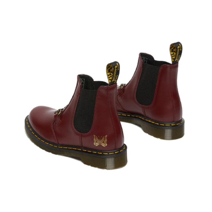 Needles x Dr. Martens 2976 Snaffle Chelsea Cherry Red - мужская сетка размеров Needles x Dr. Martens 2976 Snaffle Chelsea Cherry Red - мужская сетка размеров