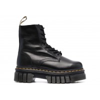 Женские Dr. Martens Audrick Leather Platform Boot Black Nappa Lux (W)