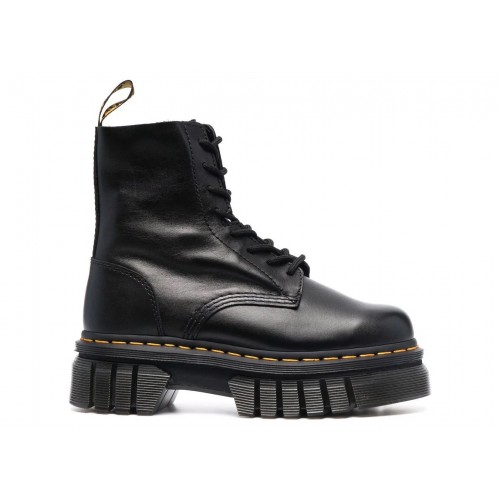 Dr. Martens Audrick Leather Platform Boot Black Nappa Lux (W) - женская сетка размеров