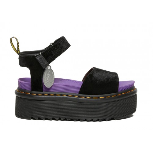 Dr. Martens Strap Sandal Platform X-Girl Velvet (W) - женская сетка размеров