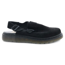 Dr. Martens Jorge Suede Slingback Mule Made in England Black