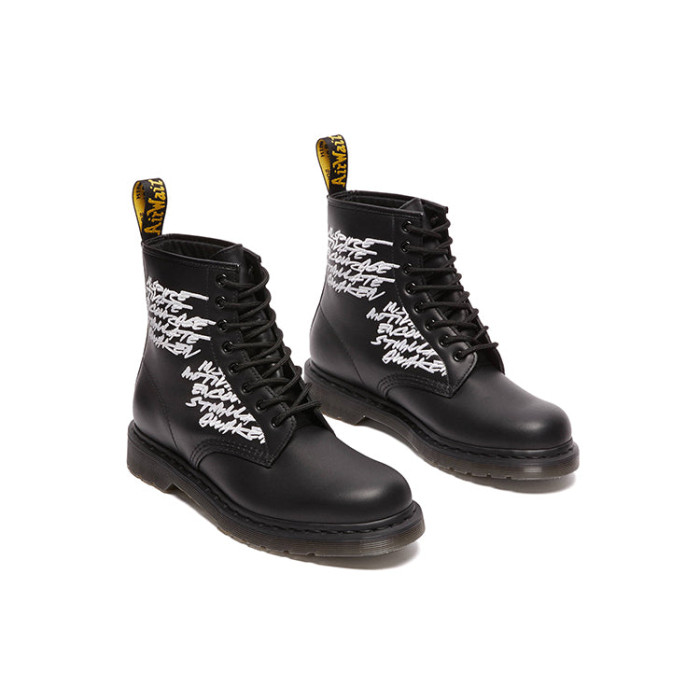 Futura Laboratories x Dr. Martens 1460 Embroidered Black - мужская сетка размеров Futura Laboratories x Dr. Martens 1460 Embroidered Black - мужская сетка размеров