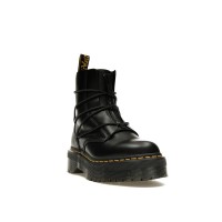 Dr Martens Jarrick II Laced Leather Platform Boot Black Smooth Paris