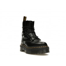 Dr Martens Jarrick II Laced Leather Platform Boot Black Smooth Paris