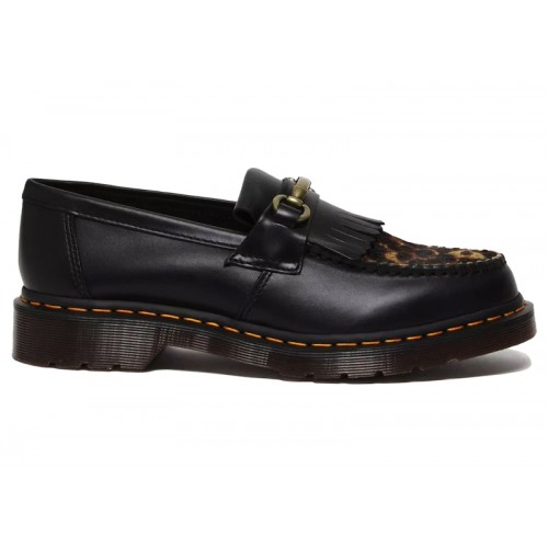 Dr. Martens Adrian Snaffle Hair On Loafer Micro Leopard - мужская сетка размеров