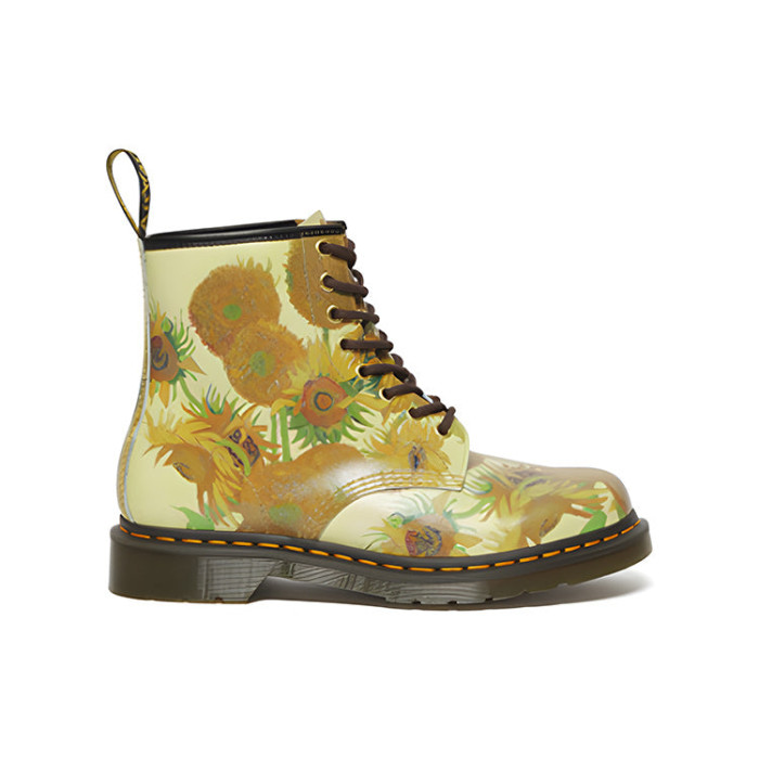 Dr. Martens 1460 Lace Up Boot The National Gallery Van Gogh Sunflowers - мужская сетка размеров Dr. Martens 1460 Lace Up Boot The National Gallery Van Gogh Sunflowers - мужская сетка размеров
