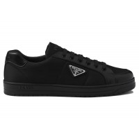 Prada Downtown Low Top Re-Nylon Sneakers Black