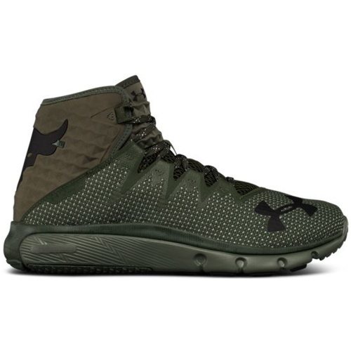 Кроссы Under Armour The Rock Delta Downtown Green - мужская сетка размеров